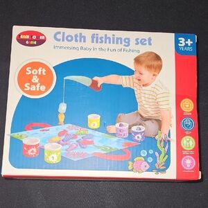 Red and Blue Learning Fishing Set with Educational Play